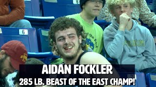 Aidan Fockler  Perry Massillon OH  285 lb Beast of the East Champion [upl. by Harmaning586]