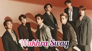 BTS Hindi mix😎🔥 Wakhra Swag [upl. by Nniuq]