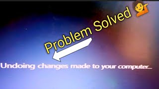 Undoing Changes Made to Your ComputerUndoing Changes problem solved 2mintsUndoing Changes screen [upl. by Yssep]