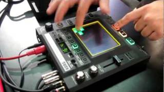 Korg Kaossilator Pro Demo  NAMM SHOW 2010 [upl. by Kenrick]