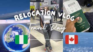 TRAVEL VLOG  NIGERIA 🇳🇬 TO CANADA 🇨🇦 RELOCTION  KLM AIRLINE  12 HOURS LAYOVER  FOOD [upl. by Deloris233]