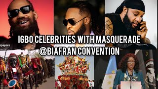 PHYNO FLAVOR  KCEE AND OTHER IGBO CELEBRITIES STORMS FINLAND WITH MASQUERADE [upl. by Radbourne]