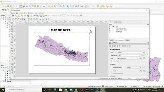 Map Layout In QGIS  QGIS For Absolute Beginners 7  QGIS Tutorials For Beginner  The GIS Hub [upl. by Ashling]