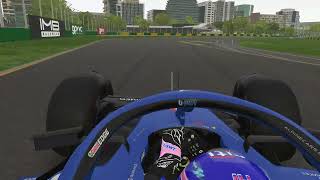 rFactor 2 – F1 2022 by AampM – Alpine – Albert Park Circuit [upl. by Illene]