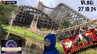 Oakwood Theme Park A Spooktacular Vlog [upl. by Rehpotsirhcnhoj252]