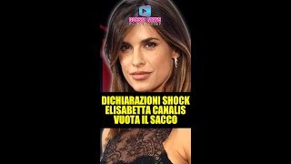 Confessioni inedite di Elisabetta Canalis tra Vieri Clooney e Corvaglia [upl. by Auod652]