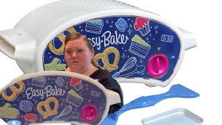 Trying out an easy bake oven in 2022  childhood ruined [upl. by Staw]