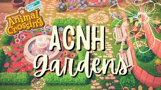 15 Incredible Garden Designs to Try on Your Island  Animal Crossing New Horizons [upl. by Bettine203]