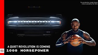 Electric GMC Hummer EV Super Bowl Ad With LeBron James [upl. by Sivahc]