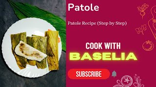 Patole Recipe  How To Make Patole At Home  Goan Sweet Recipe [upl. by Eduardo]