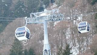 Tall Gondola Towers DLINE Doppelmayr Austria [upl. by Nywg248]