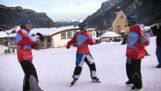 CzechoSlovak Red Bull Crashed Ice Teams Training in Waidring [upl. by Edgardo]