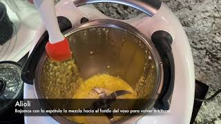 Alioli con Thermomix [upl. by Aicssej]