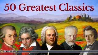 50 Greatest Pieces of Classical Music  Mozart Beethoven Bach Chopin [upl. by Theran149]