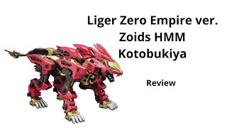 Liger Zero Empire Ver Review en español l Zoids HMM Kotobukiya [upl. by Giguere]