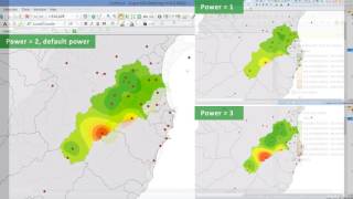 Using IDW to Estimate the Rainfall in a Watershed [upl. by Ynobe76]