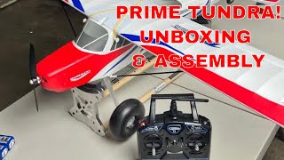 UNBOXING BUILD Durafly Prime Tundra PT1200 STOL TrainerSports Model 3Axis Gyro [upl. by Sewell]