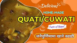 क्वाटी  जनैपुर्णिमामा खाने क्वाटी यसरी बनायौ हामीले  Homemade Food Cuwati  Quatti [upl. by Eilraep]