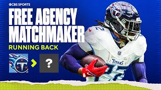 NFL Free Agency RUNNING BACK MATCHMAKER  CBS Sports [upl. by Anitsirt]