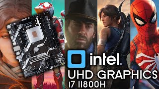 Intel UHD GRAPHICS GAMING TEST  PRIMERAS IMPRESIONES ERYING i711800H DE ALIEXPRESS [upl. by Anaher161]