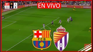 Barcelona golea al Valladolid en la Jornada 4 recreacion 🎮 [upl. by Byrd173]