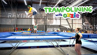 Trampoline Tricks for Kids  Learn About Trampolining or Trampoline Gymnastics with an Olympian [upl. by Ardnaet]