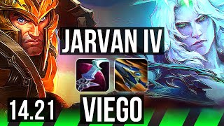 JARVAN IV vs VIEGO JGL  417  EUW Challenger  1421 [upl. by Adnorat]