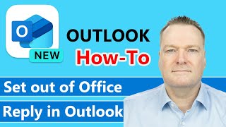 How to Set Out of Office in Outlook New [upl. by Jaela]