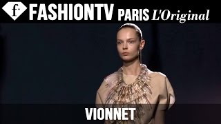 Vionnet SpringSummer 2015 FIRST LOOK  Paris Fashion Week  FashionTV [upl. by Mraz]