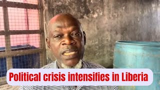 Liberians react to political crisis at the House of Representatives Monrovia Liberia 2024 [upl. by Akeemat]