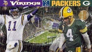 Randy Moss Memorable Night in Lambeau Vikings vs Packers 2004 NFC Wild Card  Vault Highlights [upl. by Rod]