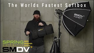 The Worlds Easiest and Fastest Softbox Setup  SMDV Pro Series plus New SMDV Flip Beauty Dish 24 [upl. by Sid]