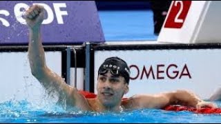 HISTORICO el argentino Iñaki Basiloff oro en natación en los Juegos Paralímpicos de París 2024 [upl. by Purpura]