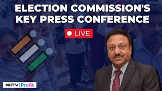 Election Commission LIVE I ECI Key Press Conference Ahead Of Lok Sabha Election Results [upl. by Germin]