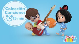 Familia Telerín Colección Canciones Infantiles para Niños 15 minutos [upl. by Eleaffar409]