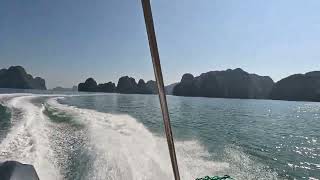 Halong Bay  Vietnam  Speedboat Tour [upl. by Dobb]