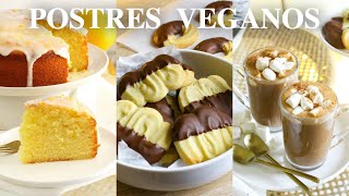 4 RECETAS DULCES  Veganas Fáciles que Calientan el Alma [upl. by Relyuc875]