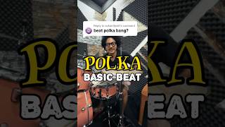 Basic polka drum beat  Polka beats  Belajar drum polka  Beat drum polka  drummer polka [upl. by Anahs]