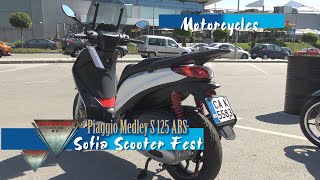 2020 Piaggio Medley S 125 ABS Walkaround All New Sofia Scooter Fest [upl. by Atir]