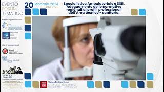 Specialistica Ambulatoriale SSR e Branche a Visita Invito ASPAT Evento Forum Tematico 20022024 [upl. by Anola]