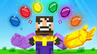 THE MOST POWERFUL THANOS in Minecraft Insane Craft [upl. by Lord]