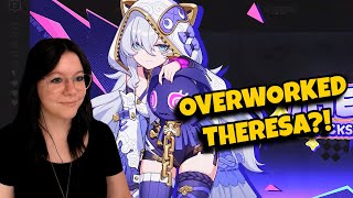 Reacting to Theresa Schicksals Imperative New SRank Battlesuit Preview  Honkai Impact 3rd [upl. by Cherian]