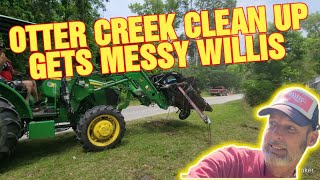 OTTER CREEK CLEAN UP GETS MESSY WILLIS [upl. by Malek10]