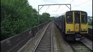 Finsbury Park to Stevenage via Hertford Loop – Hastings DEMU cab ride — 1 July 2017 [upl. by Letty]