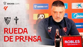 Rueda de prensa de García Pimienta l 📡 EN DIRECTO [upl. by Henri690]