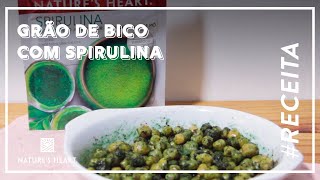 Grão de Bico crocante com Spirulina  Natures Heart Brasil [upl. by Mulford]