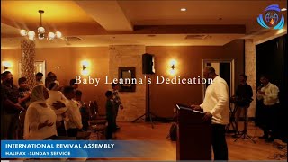 Baby Leannas Dedication [upl. by Engis]