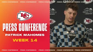 Patrick Mahomes “All we can do is bounce back”  Press Conference Week 14 [upl. by Darej]