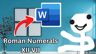 How to Add Roman Numerals in Word [upl. by Kennan]