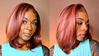 This Color Outre HD Lace Frontal Wig Perfect Hairline Glueless 13X4 Lace Wig Milani SamsBeauty [upl. by Rafat]